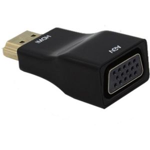 HDMI naar VGA adapter - compact / zwart