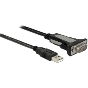 USB-A (m) naar 9-pins SUB-D met schroeven (m) seriële RS232 adapter / FTDI chip - 3 meter