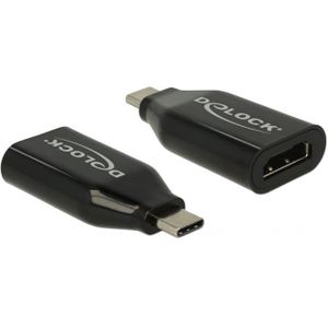 Premium USB-C naar HDMI adapter met DP Alt Mode (4K 60 Hz) / zwart