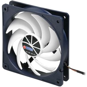 Titan Kukri-series ventilator (case fan) voor in de PC met Z-Axis lager en PWM-functie - 120 x 120 x 25 mm