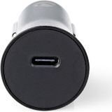 Nedis autolader met 1 USB-C PD poort - 20W / zwart