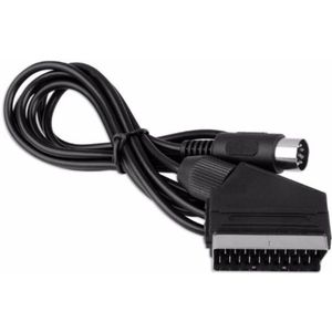 Scart AV kabel voor SEGA Mega Drive, Genesis en Master System (V-pin versie) - 1,8 meter