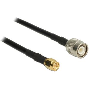 SMA (m) - TNC (m) kabel - CFD200/RF200 - 50 Ohm / zwart - 2,5 meter