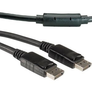 Actieve DisplayPort kabel - versie 1.2 (4K 60Hz) / zwart - 20 meter