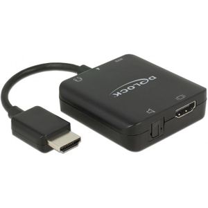 Premium HDMI naar stereo en 5.1 audio extractor - compact - HDMI 2.0 (4K 60Hz) / zwart