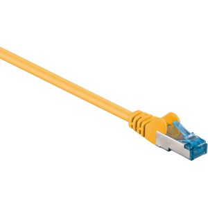 S/FTP CAT6a 10 Gigabit netwerkkabel / geel - LSZH - 30 meter