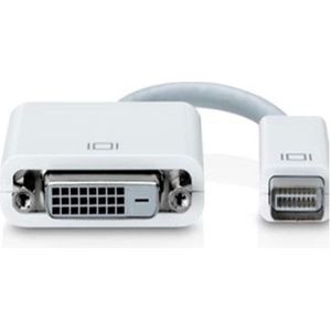 Mini DVI (m) naar DVI (v) adapter / wit - 0,15 meter