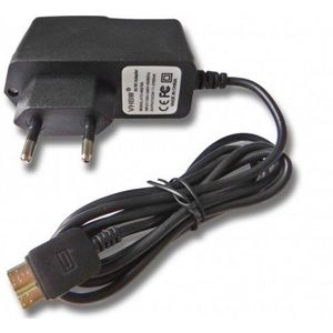 USB3.0 Micro B thuislader met vaste kabel - 2,1A / zwart - 1,1 meter
