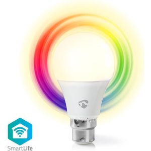 Nedis SmartLife Wi-Fi LED-lamp - B22 fitting / full-color en warm-wit