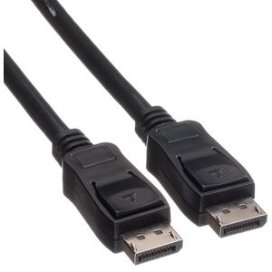 DisplayPort kabel - versie 1.2 (4K 60Hz) / zwart - 10 meter