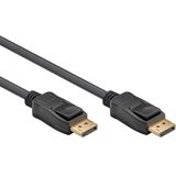 DisplayPort kabel - DP1.2 (4K 60Hz) - CCS aders / zwart - 5 meter