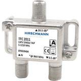 Hirschmann multitap TFC2011 met 1 uitgang - 20,5 dB / 5-1218 MHz