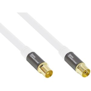 SmartFLEX IEC (m) - IEC (v) coaxkabel / recht - 3 meter