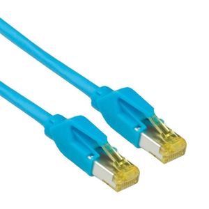 Draka UC900 premium S/FTP CAT6a 10 Gigabit netwerkkabel / blauw - 1 meter