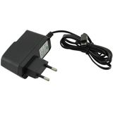 USB Mini B thuislader met vaste kabel - 2A / zwart - 1,2 meter