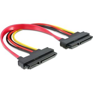 SATA data- en voedingskabel - SATA300 - 3 Gbit/s - 0,20 meter