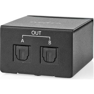 Nedis digitale optische Toslink audio splitter 1 in - 2 uit