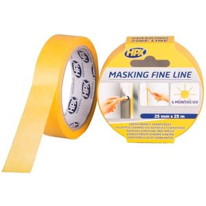 HPX hoogwaardige masking tape 25mm / 25m