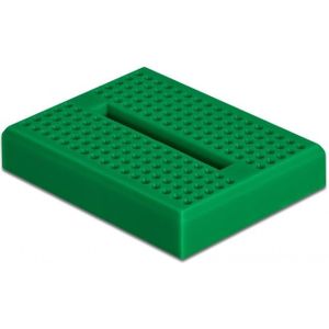 Mini Breadboard met 170 insteekpunten / groen