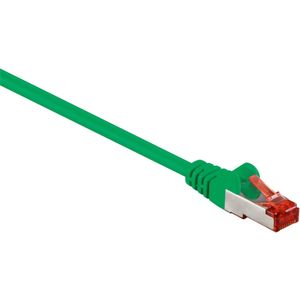 S/FTP CAT6 Gigabit netwerkkabel / groen - LSZH - 1,5 meter