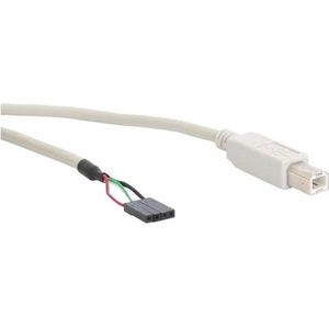 Pin Header adapter USB2.0 (v) - USB-B (m) - 0,40 meter
