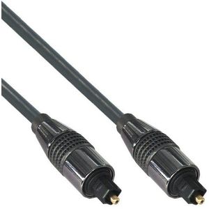 Digitale optische Toslink audio kabel - 6mm / zwart - 1 meter