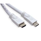 HDMI kabel - versie 1.4 (4K 30Hz) - CCS aders / wit - 0,50 meter