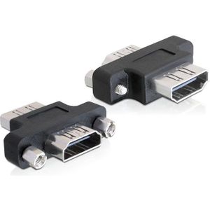HDMI (v) - HDMI (v) koppelstuk / inbouw - versie 1.4 (4K 30Hz)