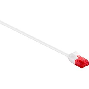 U/UTP CAT6 Gigabit slimline netwerkkabel / wit - 5 meter