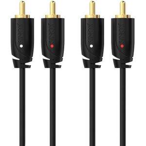 Sinox PRO Tulp stereo kabel | 1 meter