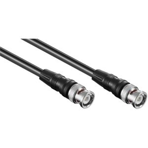BNC (m) - BNC (m) kabel - RG59 - 75 Ohm / zwart - 3 meter