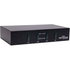 Value DVI Dual Link + USB + Audio KVM Switch 4 naar 1