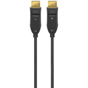 DisplayPort Active Optical Cable (AOC) | DP2.0 (8K 60Hz) | 50 meter