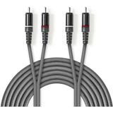 Nedis Tulp stereo audio kabel - 5 meter