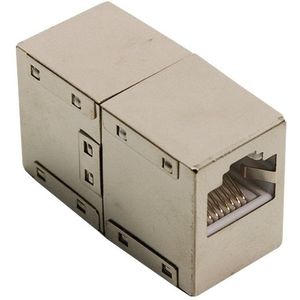 STP CAT5e RJ45 (v) - RJ45 (v) crossover netwerkadapter / grijs