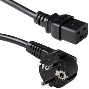 C19 - Stroomkabel - Zwart - 3x 1,50mm - 5 meter