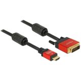 DeLOCK premium DVI-D Single Link - HDMI kabel - 2 meter