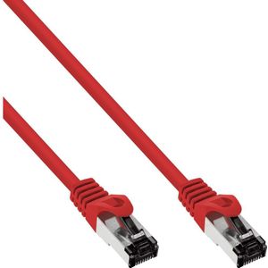 S/FTP CAT8.1 40 Gigabit netwerkkabel / rood - LSZH - 5 meter