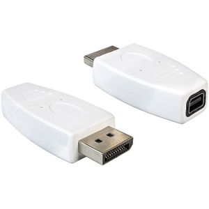 DisplayPort - Mini DisplayPort adapter - versie 1.2 (4K 60 Hz) / wit