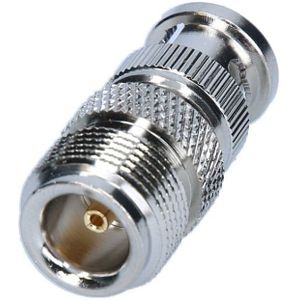 Goobay N-Connector Adapter - N-Connector (v) naar BNC (m) - met vergulde pin