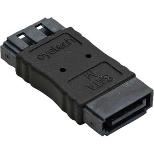 SATA data koppelstuk - SATA600 - 6 Gbit/s / zwart