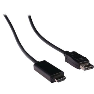 DisplayPort naar HDMI kabel - DP 1.1 / HDMI 1.3 (Full HD 1080p) / zwart - 10 meter