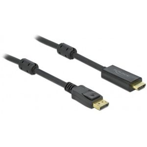 Premium DisplayPort naar HDMI kabel - DP 1.2 / HDMI 1.4 (4K 30Hz) / zwart - 10 meter