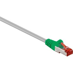 S/FTP CAT6 Gigabit crossover netwerkkabel / grijs - LSZH - 2 meter