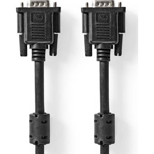 Nedis VGA monitor kabel / zwart - 2 meter
