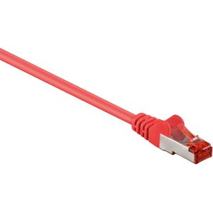 S/FTP CAT6 Gigabit netwerkkabel / rood - LSZH - 20 meter