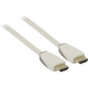 Bandridge HDMI kabel - versie 1.4 (4K 30Hz) / wit - 1 meter