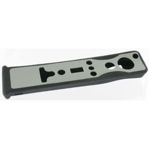 Controller skin voor Nintendo Wii Remote controllers met/zonder MotionPlus / zwart