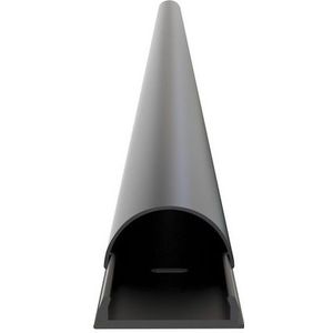 Premium aluminium kabelgoot - 160 x 5 cm / zwart