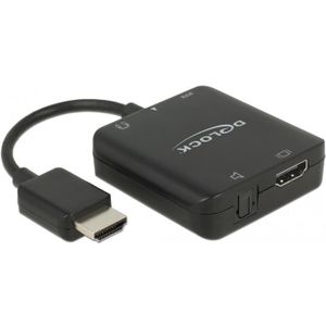 Premium HDMI naar stereo en 5.1 audio extractor - compact - HDMI 1.4 (4K 30Hz) / zwart